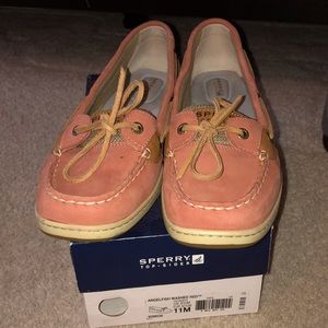 Women’s Sperry Topsider angelfish washed red size 11